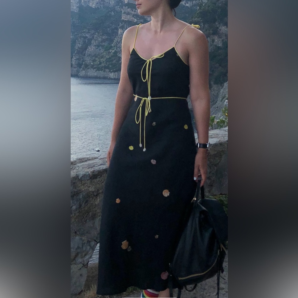 Veda Capri dress with shell detail